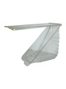 Barquette sandwich plastique 180 x 80 x 80 mm couvercle ouvert