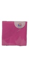 Serviettes 3 plis rose 200 x 200 mm 